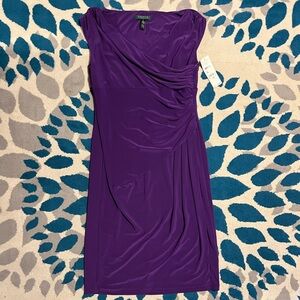 🆕Ralph Lauren Violet Sleeveless Dress.  Women’s Size 14
